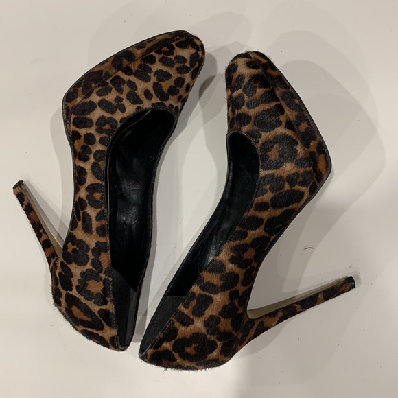 Enzo Angiolini Woman’s Leopard Print Heels Size 7.5 - Picture 6 of 13